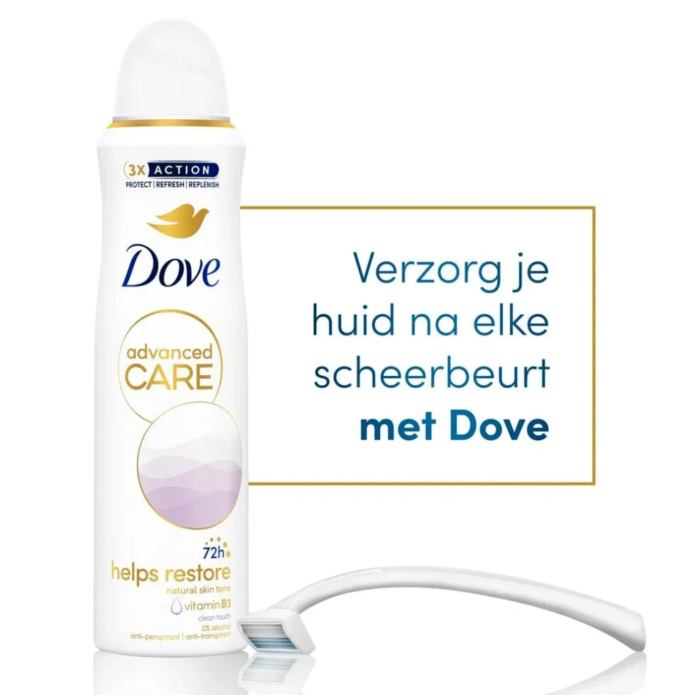 Dove Advanced Care Clean Touch Antitranspirant Deodorant Spray