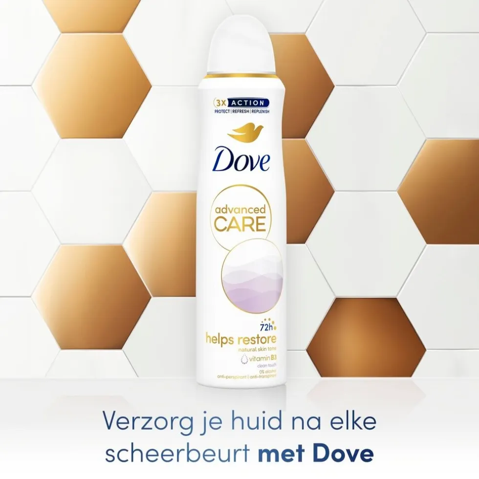 Dove Advanced Care Clean Touch Antitranspirant Deodorant Spray