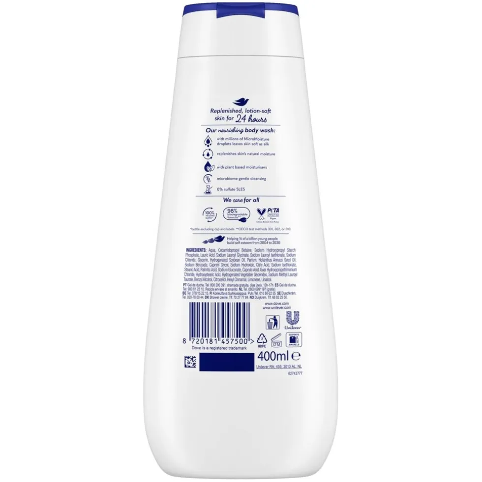 Dove Advanced Care Deeply Nourishing Douchegel