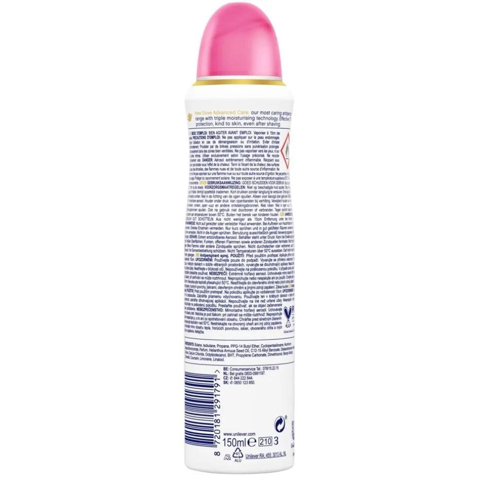 Dove Advanced Care Go Fresh Pomegranate & Lemon Verbena Antitranspirant Deodorant Spray