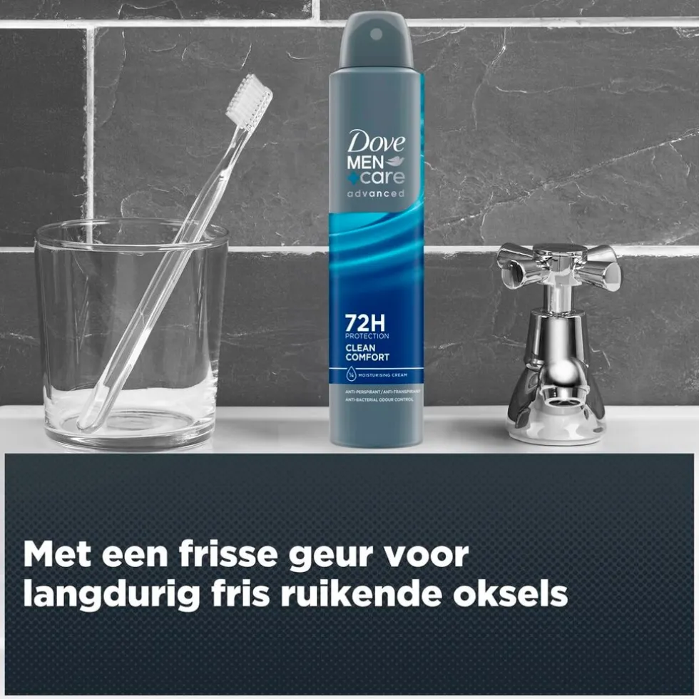 Dove Men+Care Advanced Clean Comfort Antitranspirant Spray
