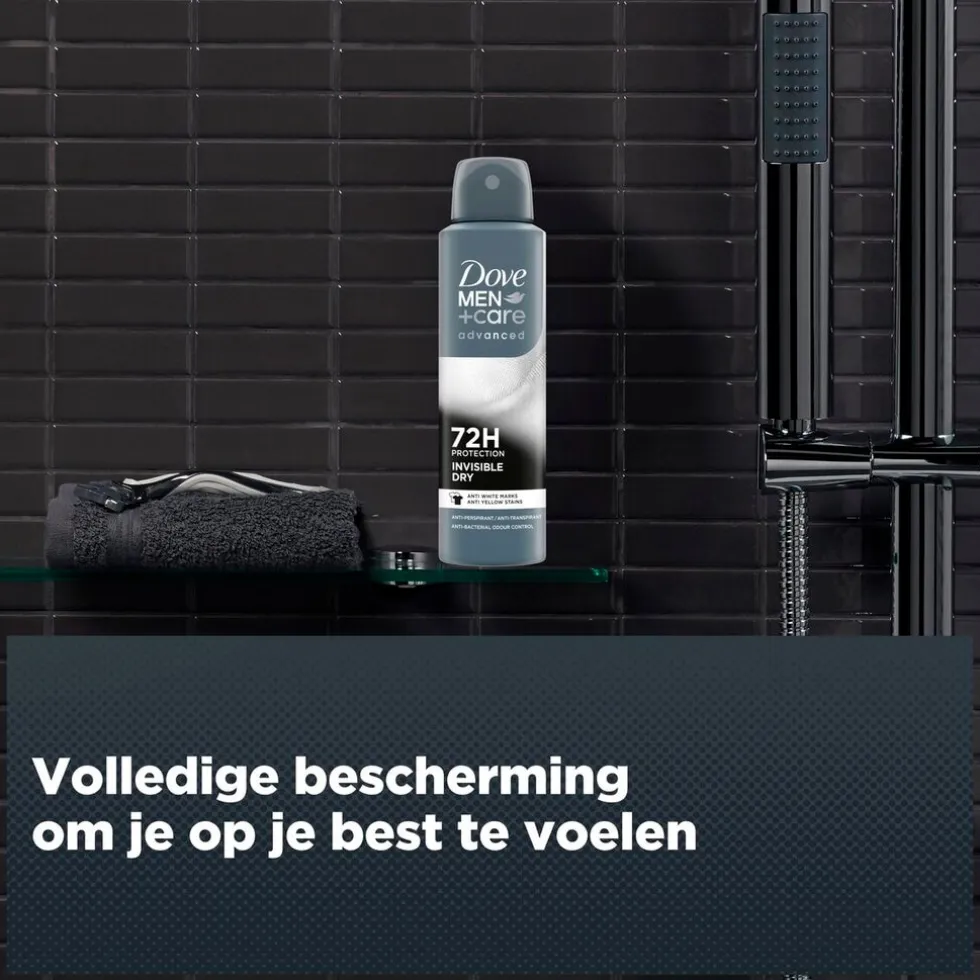 Dove Men+Care Advanced Invisible Dry Antitranspirant Deodorant Spray