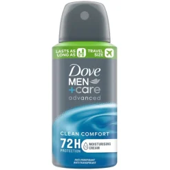Dove Men+Care Clean Comfort Compressed Antitranspirant Spray