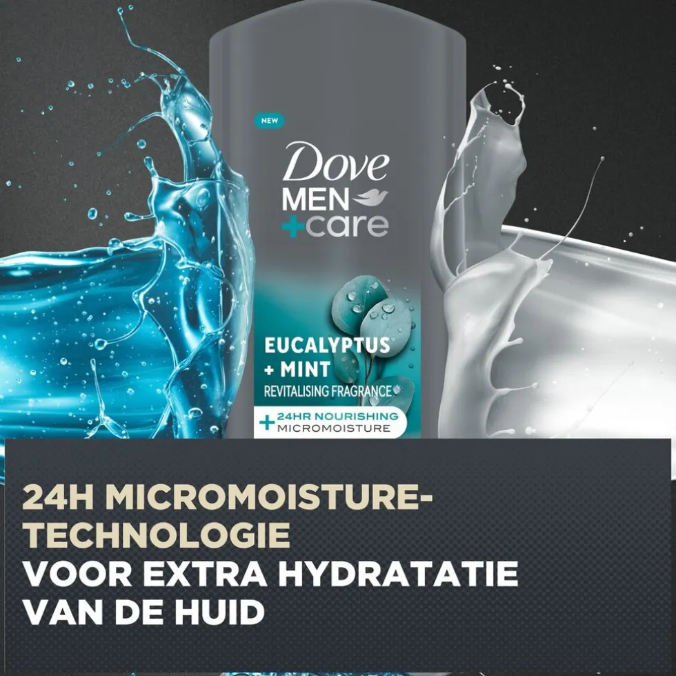 Dove Men+Care Eucalyptus + Mint Douchegel
