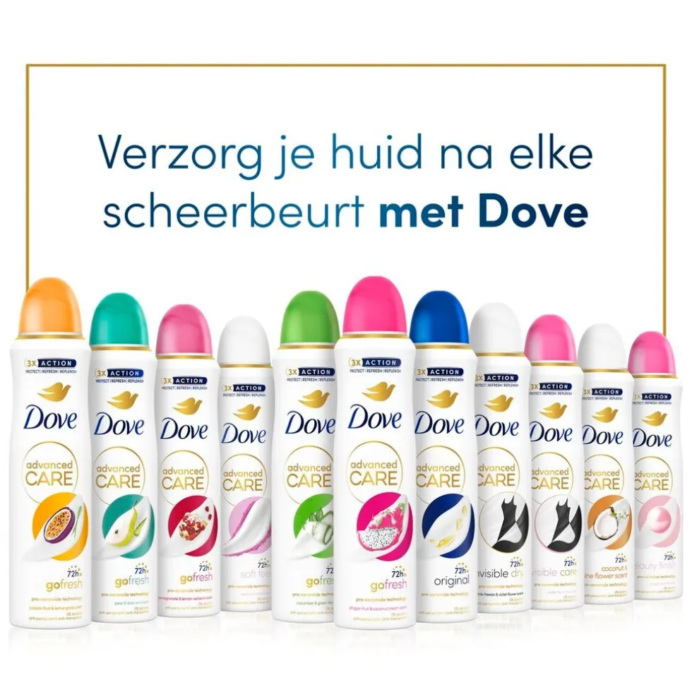 Dove Original Compressed Deodorant Spray