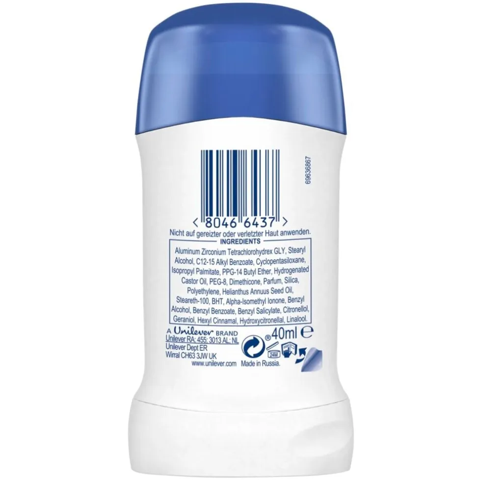 Dove Original 72h Antitranspirant Deodorant Stick
