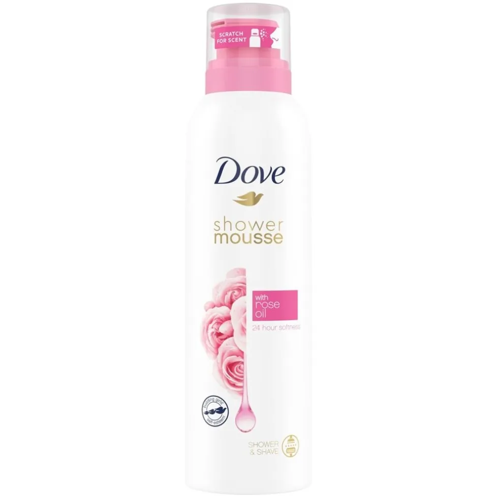 Dove Rose Oil Shower Mousse