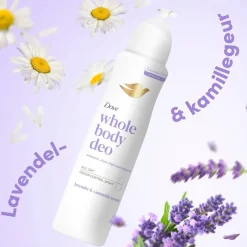 Dove Whole Body Lavender & Camomile Deodorant Spray