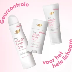 Dove Whole Body Raspberry & Rose Deodorant Stick