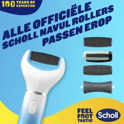 Dr. Scholl's Velvet Smooth Extra Grof Verwisselbare Rollers Navulling