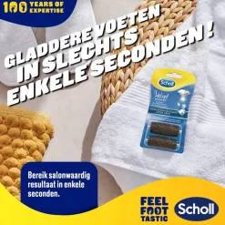 Dr. Scholl's Velvet Smooth Extra Grof Verwisselbare Rollers Navulling