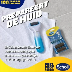 Dr. Scholl's Velvet Smooth Extra Grof Verwisselbare Rollers Navulling