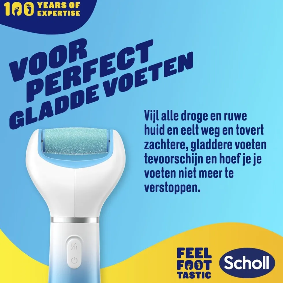 Dr. Scholl's Velvet Smooth Elektrische Voetvijl