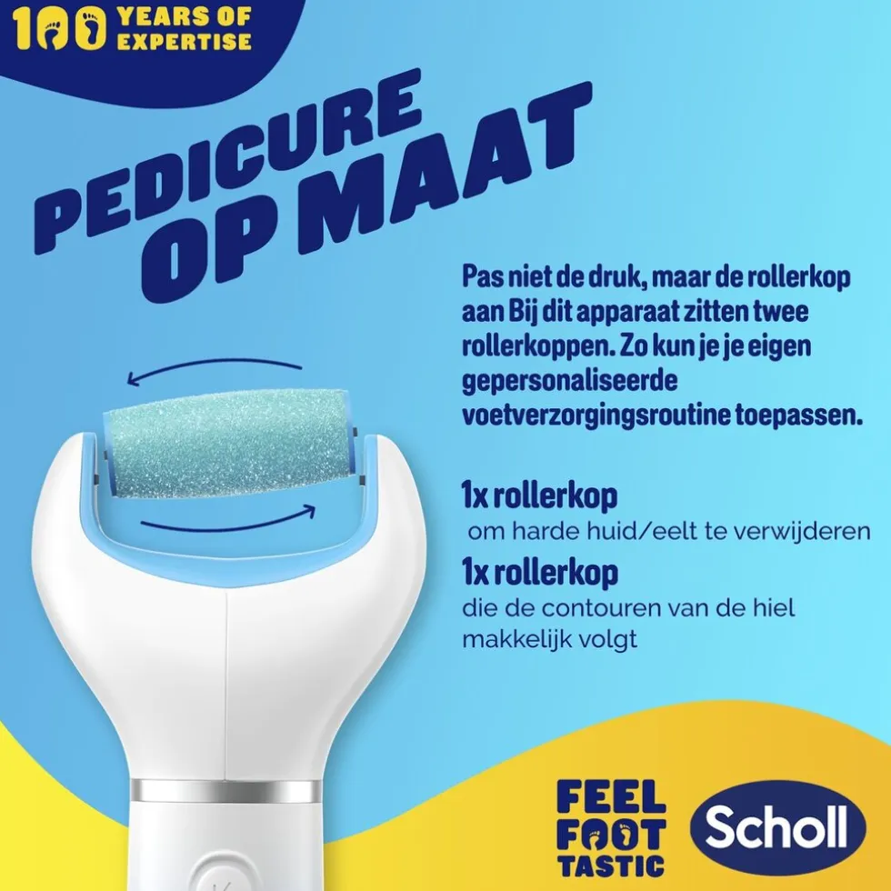 Dr. Scholl's Velvet Smooth Elektrische Voetvijl
