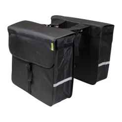 Dresco Dubbele Fietstas Luxe Shopper 40 Liter