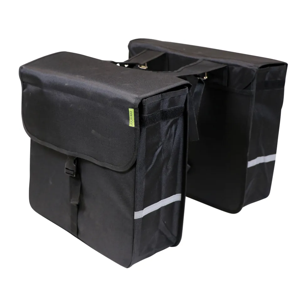 Dresco Dubbele Fietstas Luxe Shopper 40 Liter