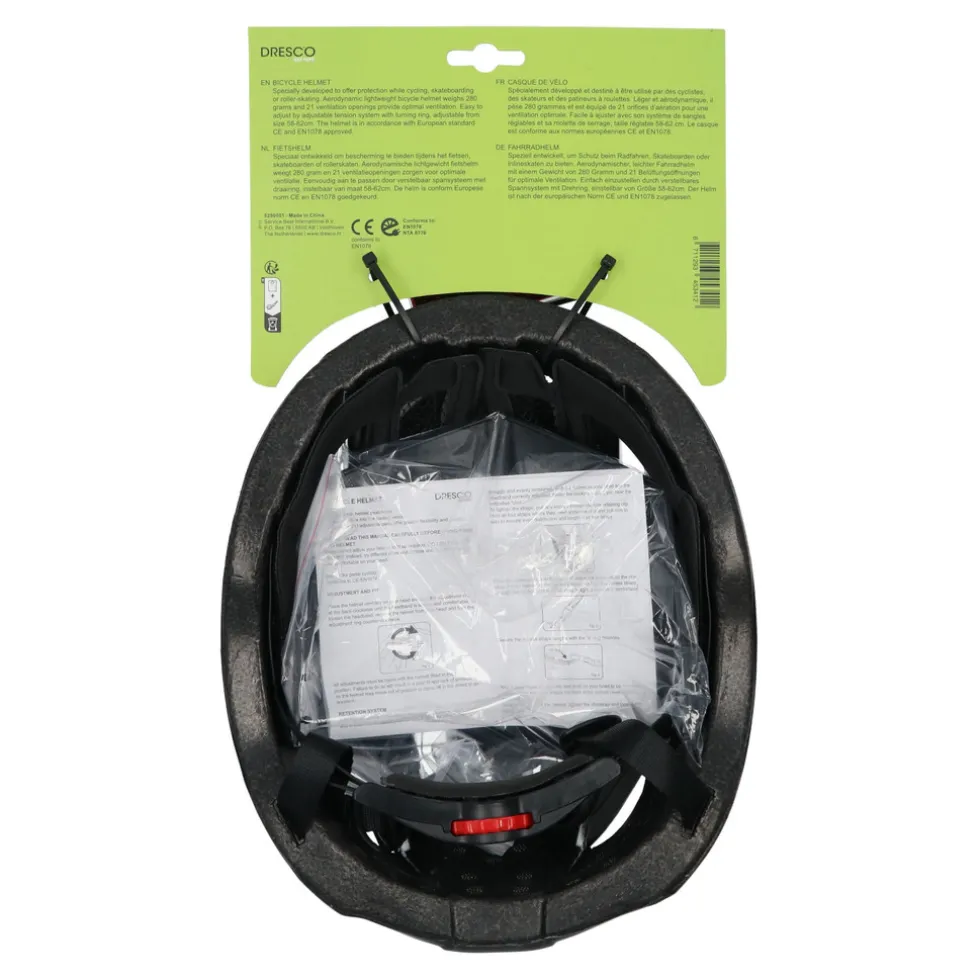 Dresco Fietshelm maat L 58-61cm