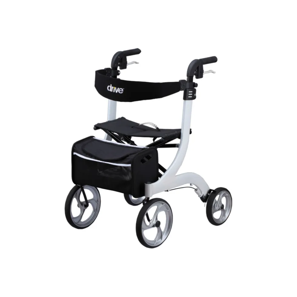 Drive rollator nitro lichtgewicht met rugband en tas opklapbaar