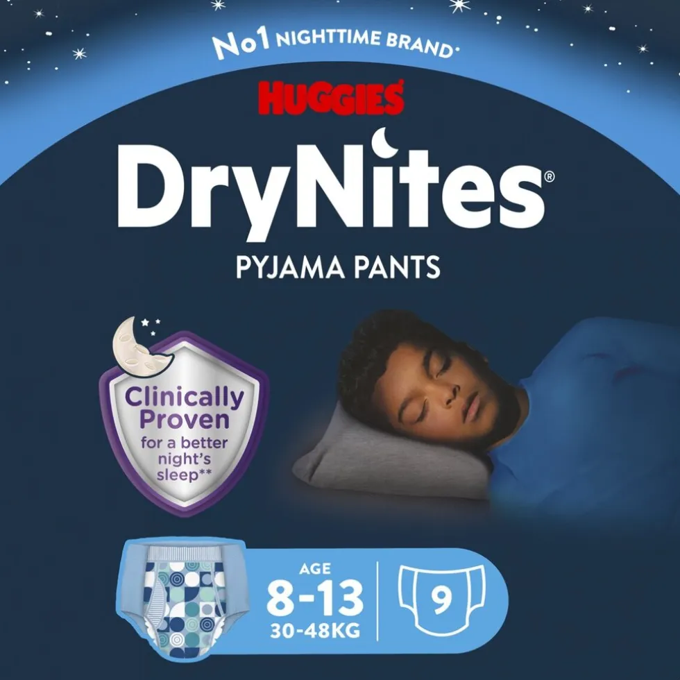 DryNites Boys 8-13 Jaar Nachtbroekjes