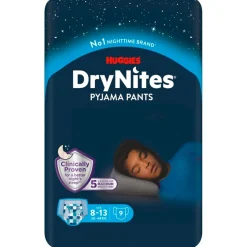 DryNites Boys 8-13 Jaar Nachtbroekjes