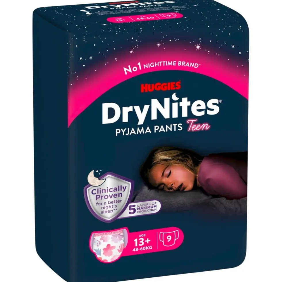 DryNites Girl 13+ Jaar Pyjamabroekjes
