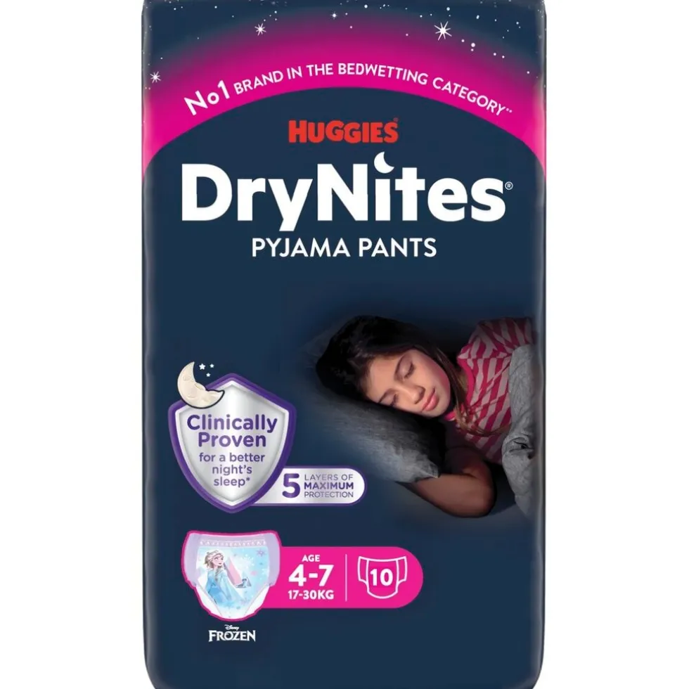 DryNites Girls 4-7 Jaar Nachtbroekjes