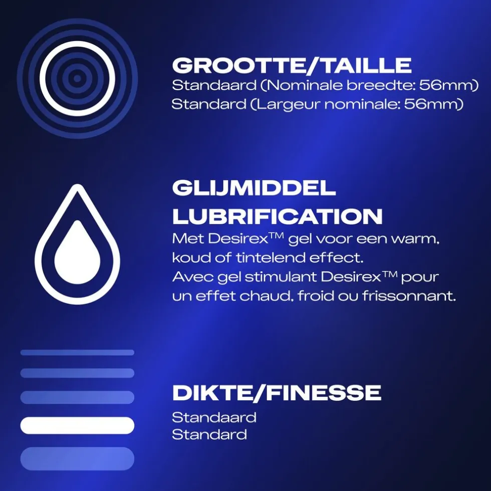 Durex Orgasm' Intense Condooms