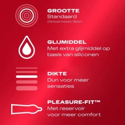 Durex Thin Feel Extra Lube Condooms