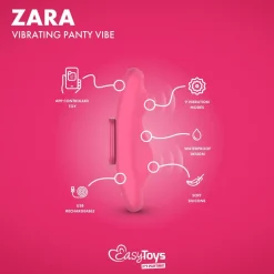 EasyConnect Panty Vibrator Zara Bediening met App