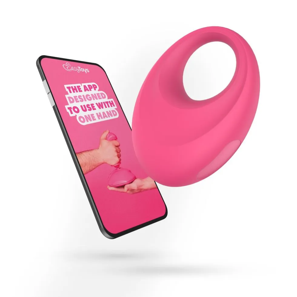 EasyConnect Vibrerende Cockring Leo Bediening met App