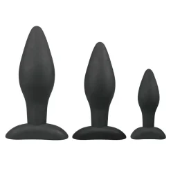 EasyToys Anal Collection Siliconen Buttplugsetje