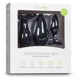 EasyToys Anal Collection Siliconen Buttplugsetje