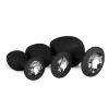EasyToys Anal Collection Siliconen Buttplugset Met Diamantjes