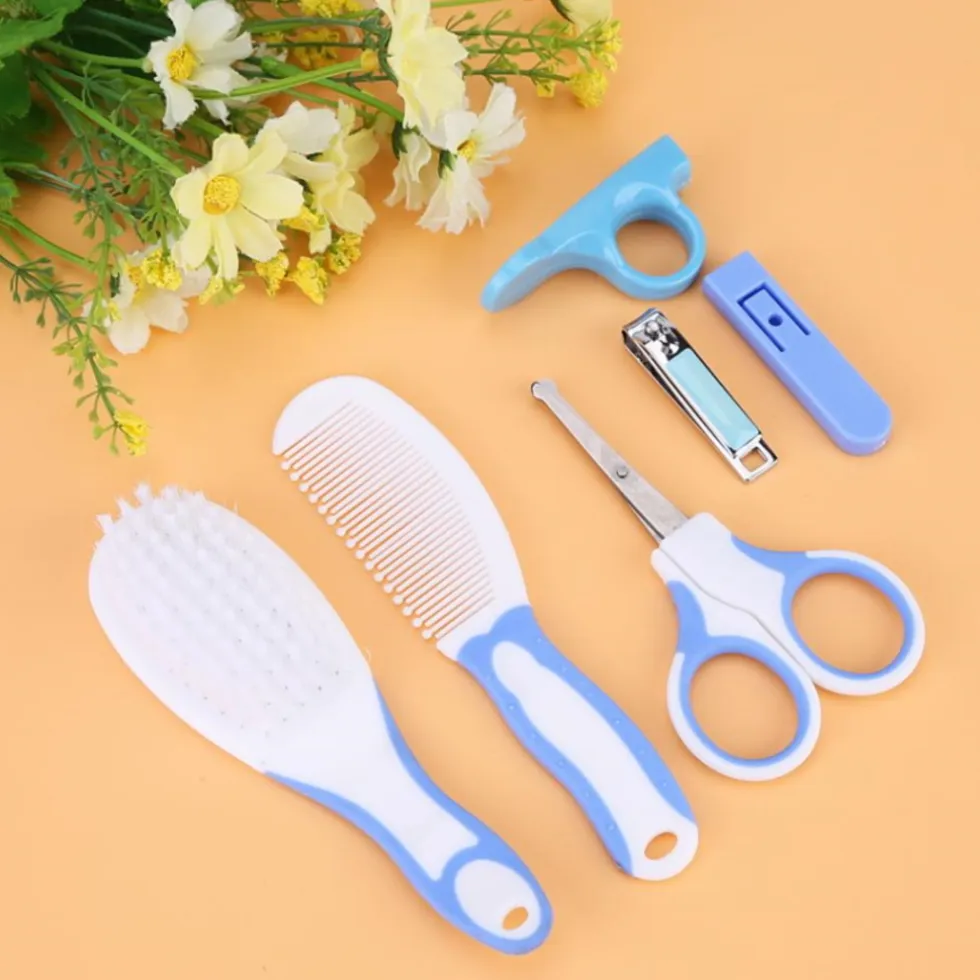 Eco Toys Blauw 6-delige Verzorgingsset