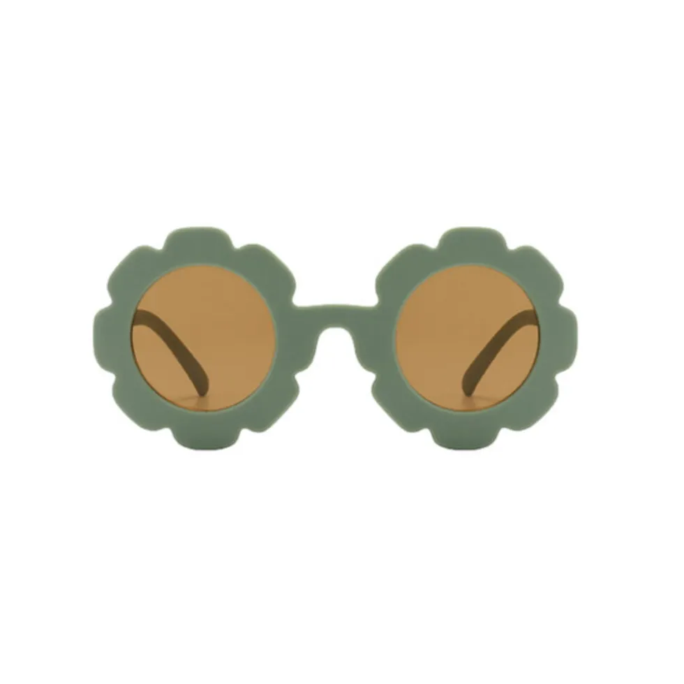 Eco Toys Bloem Groen 2-6 jr Kinderzonnebril