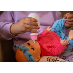Eco Toys 33cm Pop Blauw/Roze Outfit met Accessoires