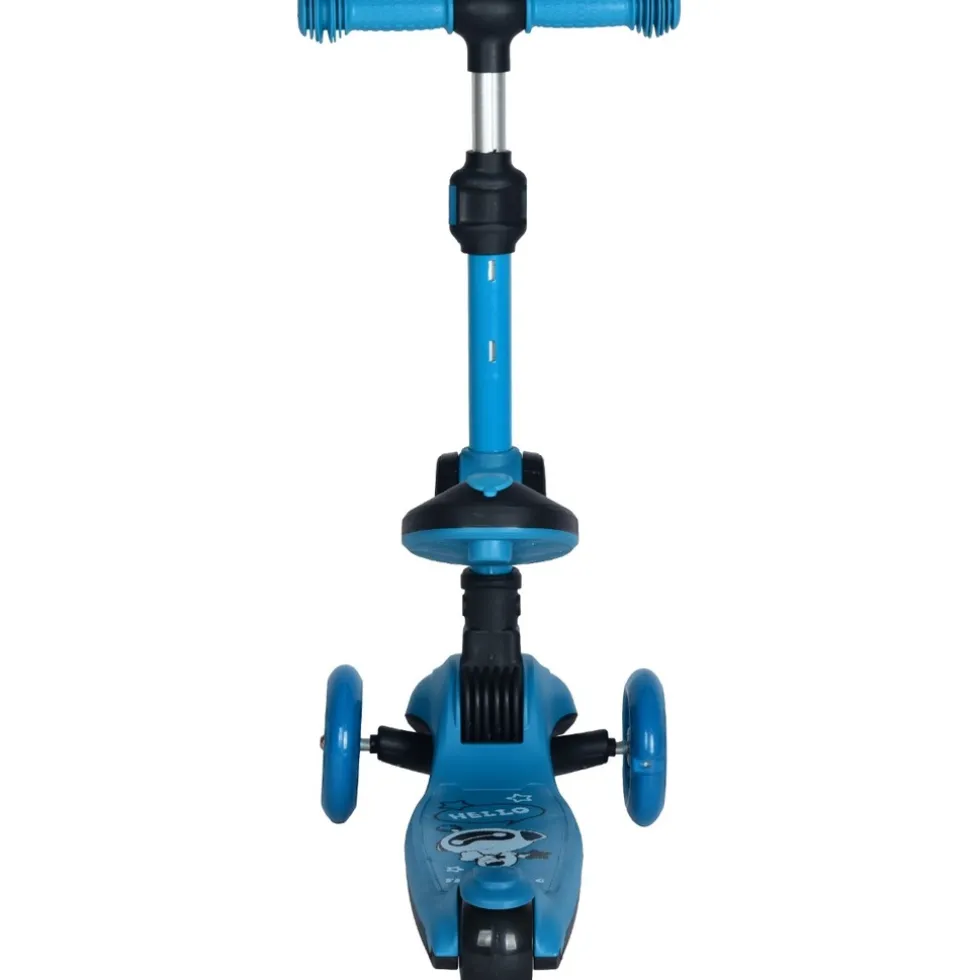 Eco Toys Lisa Blauw 2-in-1 Step/Loopfiets