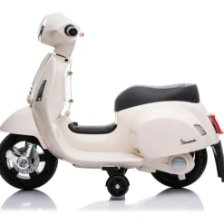 Eco Toys Wit 1,5-3 jaar Elektrische Vespa Scooter