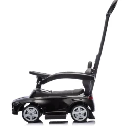 Eco Toys Zwart Mercedes Benz Loopauto met Duwstang
