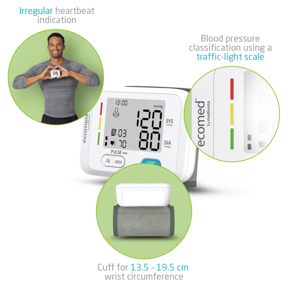 ecomed BW 83E polsbloeddrukmeter