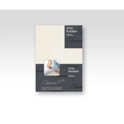 Elegance Hoeslaken Jersey Katoen Stretch 35cm Hoge Hoek - ivoor 160x200cm
