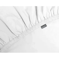 Elegance Hoeslaken Katoen Perkal 35cm Hoekhoogte - wit 140x200cm