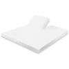 Elegance Splittopper Hoeslaken Jersey Katoen Stretch - wit 160x200cm