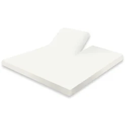 Elegance Splittopper Hoeslaken Jersey Katoen Stretch - ivoor 180x210/220cm