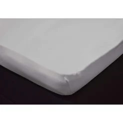 Elegance Topper Hoeslaken Jersey Katoen Stretch - licht grijs 80/90x190/200cm