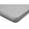 Elegance Topper Hoeslaken Jersey Katoen Stretch - licht grijs 160x210/220cm