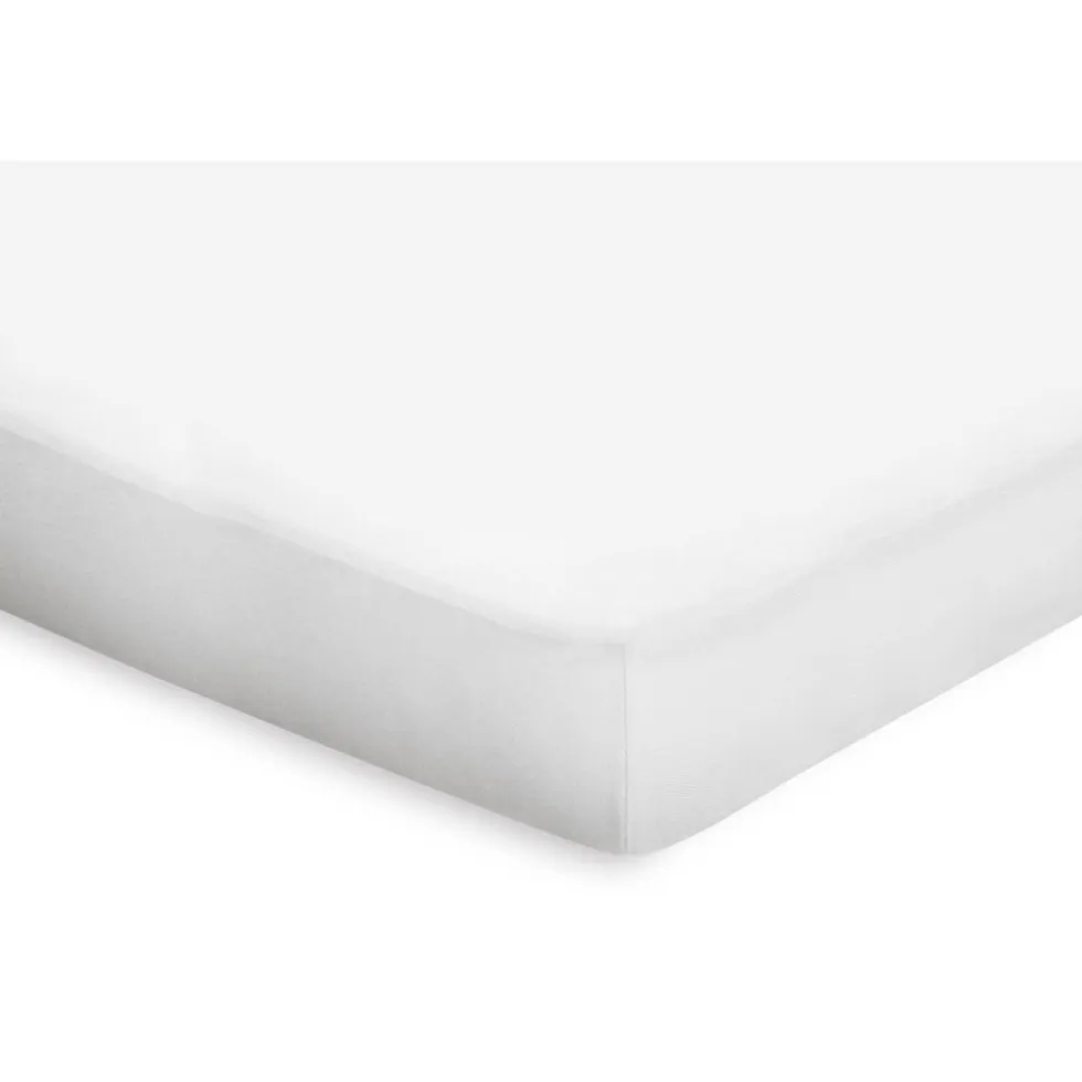 Elegance Topper Hoeslaken Katoen Perkal - wit 90x210/220cm