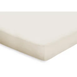 Elegance Topper Hoeslaken Katoen Perkal - ivoor 90x210/220cm