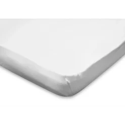 Elegance Topper Hoeslaken Jersey Katoen Stretch - wit 90x210/220 - 100x200cm