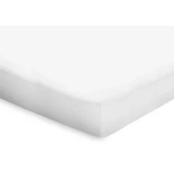 Elegance Topper Hoeslaken Katoen Perkal - wit 180x200cm